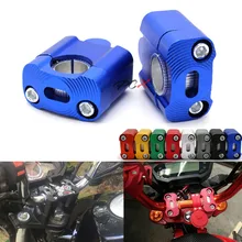 28 мм 22 мм регулируемый жировой зажим Универсальный алюминиевый сплав мотоциклетный руль стояк для Honda Kawasaki Ducatiya Maha KTM trimph