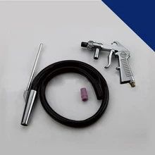 Высокое качество абразивных воздуха песок 1 Керамика сопла 1 Сталь сопла 1 песок всасывания трубы промышленного Джет пистолет пистолетом комплект