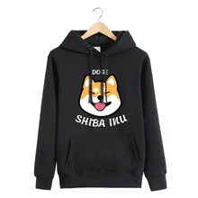 Anime Dog Hoodie Shiba Inu hoodie Jacket Coat Fashion Men Women Sweatshirts