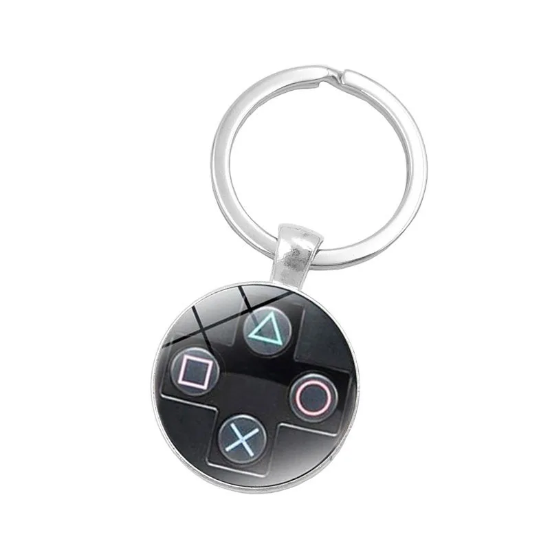 

LISTE&LUKE Brand Game controller key chain geeky boyfriend perfect gift idea jewelry video game controller pattern keychain