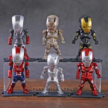 

6pcs/lot Iron Man Mark MK 2 20 21 22 33 action figure toys