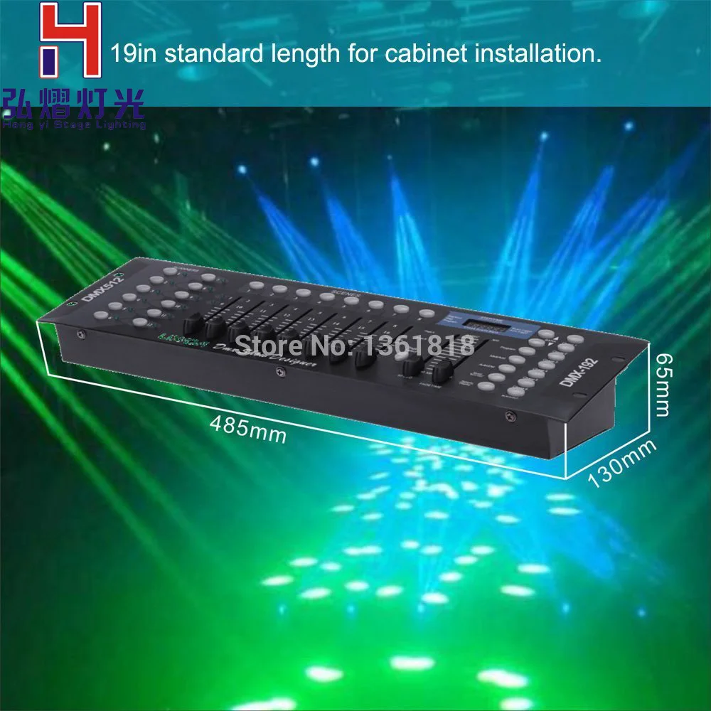 

Hong Yi Stage Lighting high quality 192 dmx controller dj equipment console for mini led moving head led par laser light