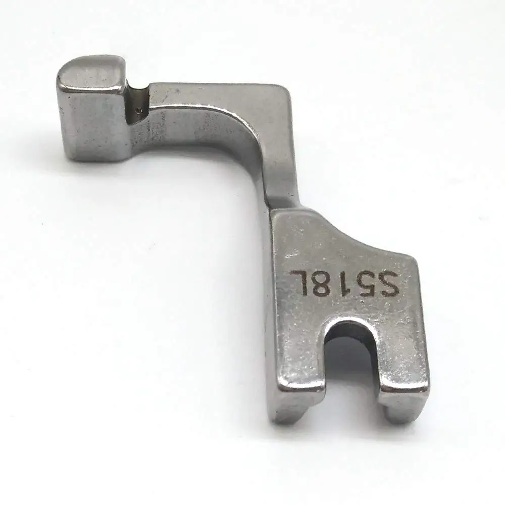 Left Single Sided Invisible Zipper Foot #S518L for Industrial Sewing Machine