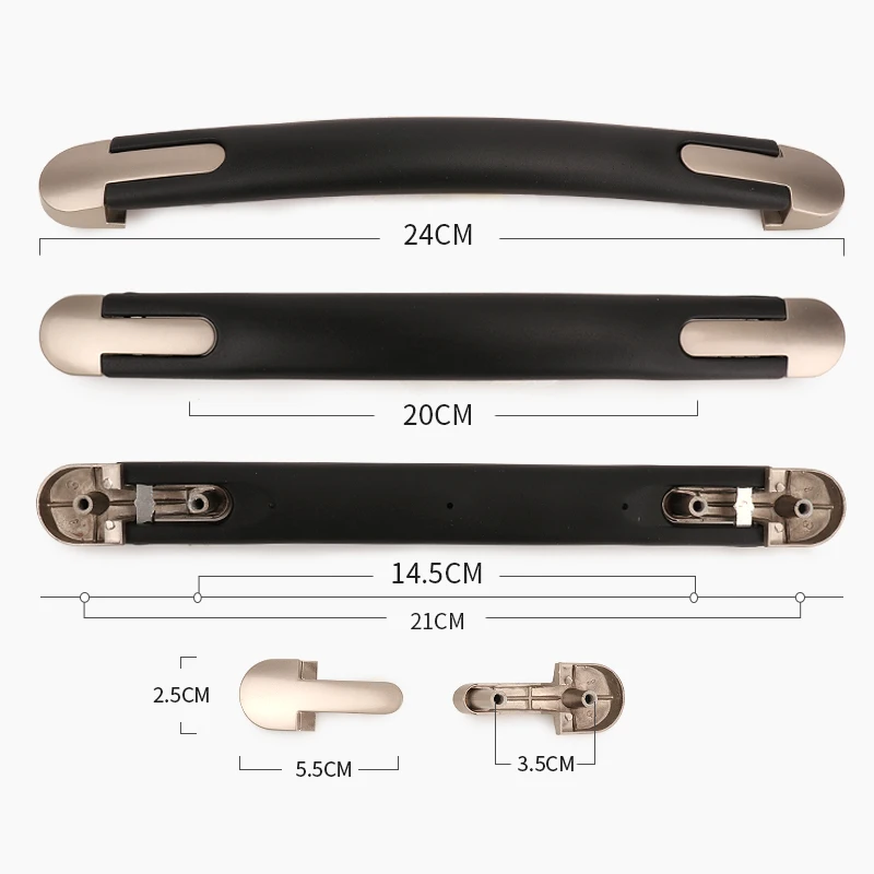 Сменная ручка для багажа, дорожный ремень для чемодана, ручной ремешок, Прямая с фабрики, сменная ручка для багажа из цинкового сплава