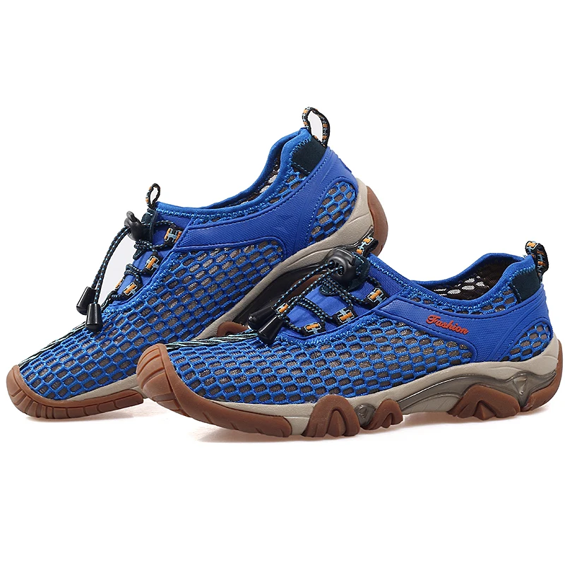 

Men Hiking Camping Shoes Spring Summer Breathable Mesh Outdoor Footwear Walking Climbing Shoes Trekking Sport Sneakers