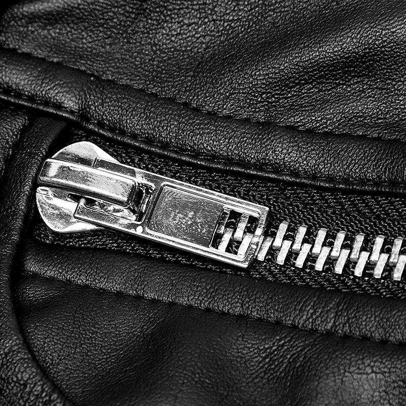 Панк Rave мужские готические Ruched искусственная кожа узкие брюки K-321