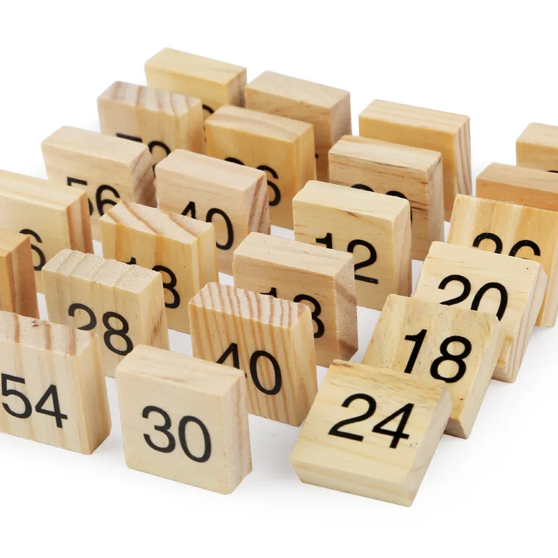  Wooden Montessori Math Materials Multiplication Table Educational Learning Toys for 3 Years Old Jug