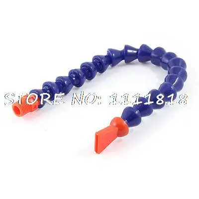

1/4PT Threaded Flat Nozzle Navy Blue Water Oil Coolant Pipe Hose Tube