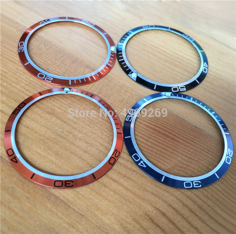 Aluminium Bercahaya 41Mm Bezel Sisipan 
