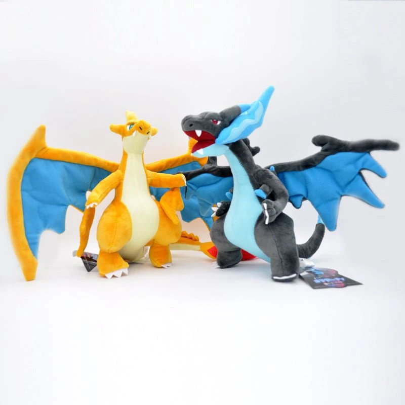 Takara Tomy Pokemon dinosaurio Animal juguete XY versión de felpa Million  MAGE evolution amarillo azul Charizard muñeca juguetes para niños| | -  AliExpress