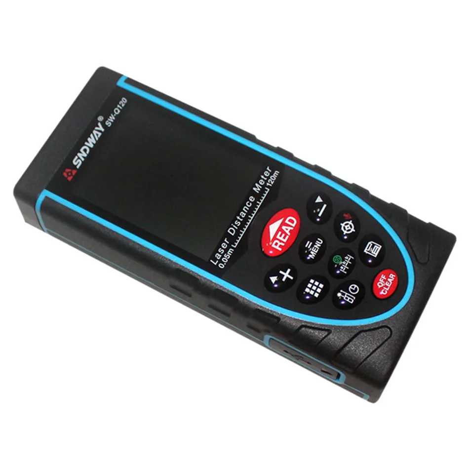 

SW-Q80 SW-Q120 80M 120M Original Digital Rangefinder Laser Distance Meter Range Finder Tape Trena Ruler Angle Tool