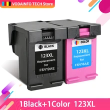 Замена чернильного картриджа QSYRAINBOW 123XL для hp 123 hp 123 для Deskjet 1110 2130 5010 5052 2133 2134 3630 3632