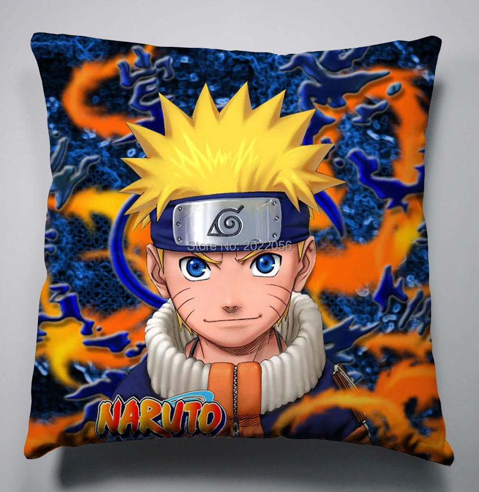 Neu Naruto Uzumaki Kissen Sofakissen Dekokissen Pillow Cushion 40x40CM D1