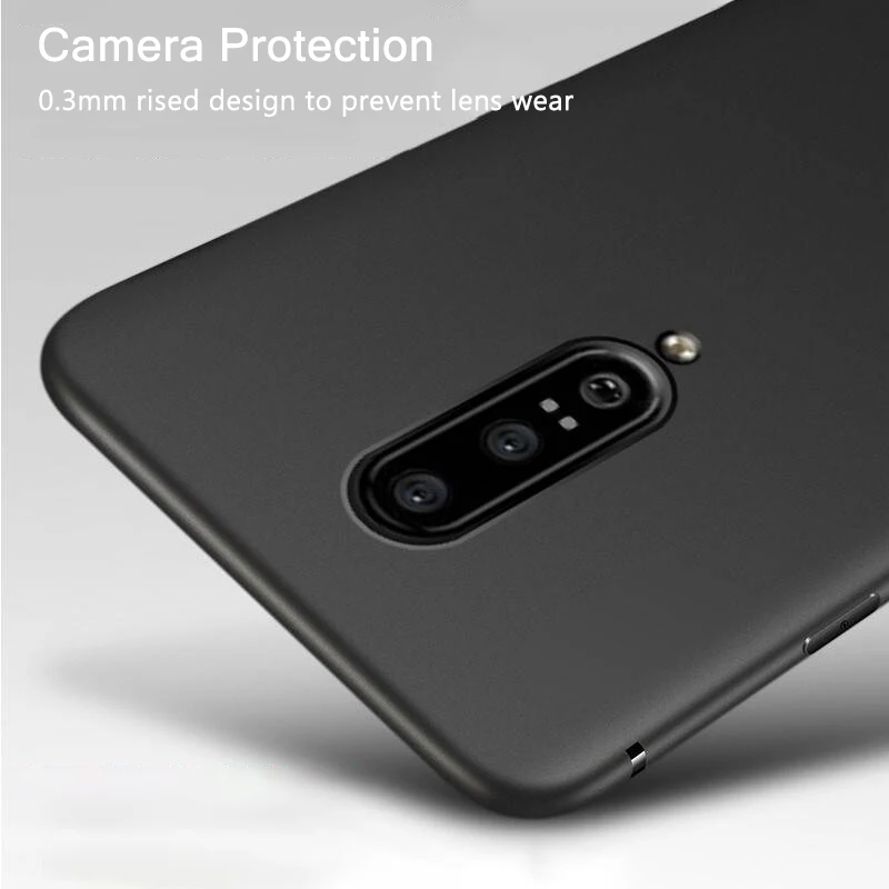 2019 ТПУ для OnePlus 7 / Pro Чехол Мягкий силиконовый край Защитная задняя крышка чехол