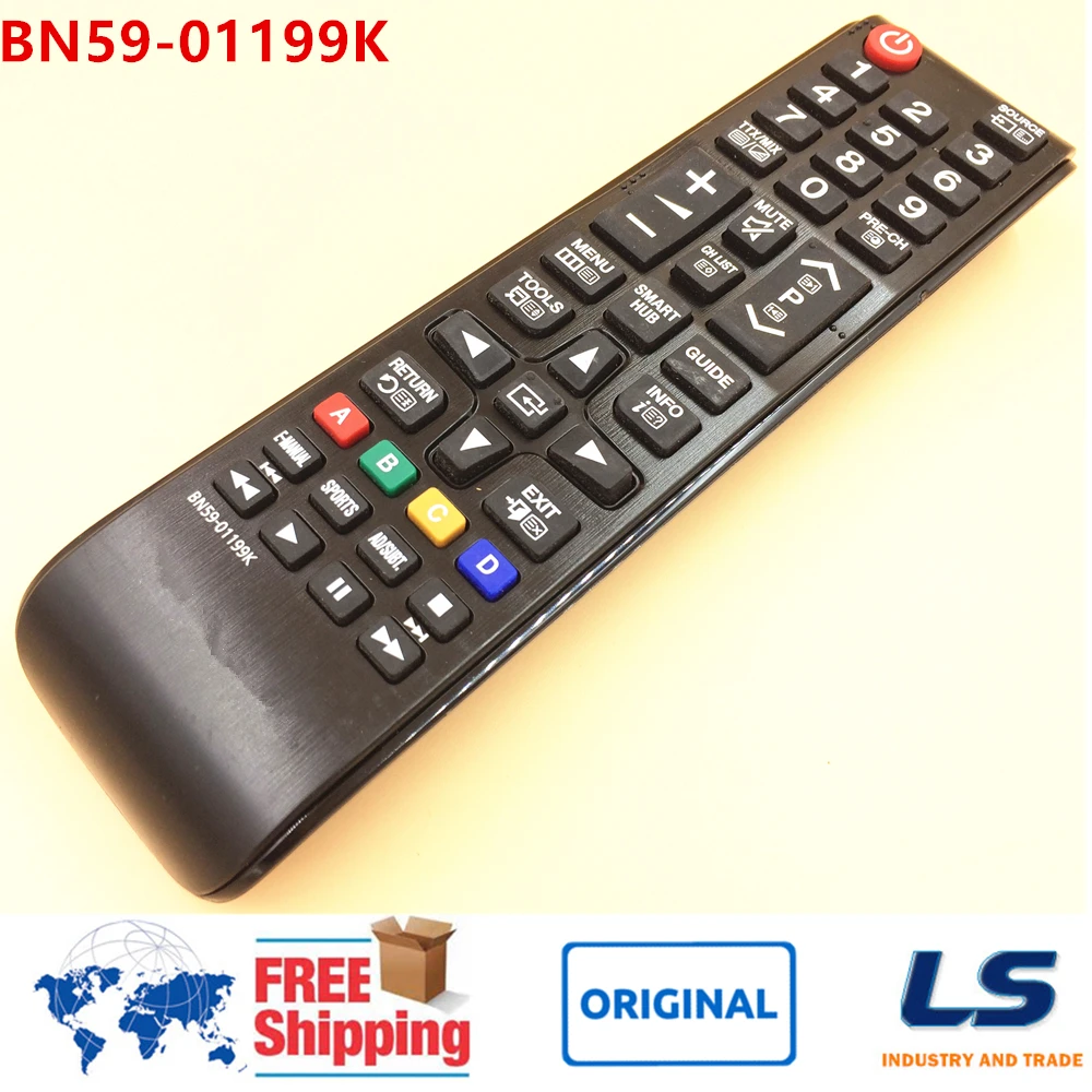 ORIGINAL SMART LCD TV REMOTE CONTROL FOR SAMSUNG BN59 01199K BN5901199K WITH SMART HUBin Remote