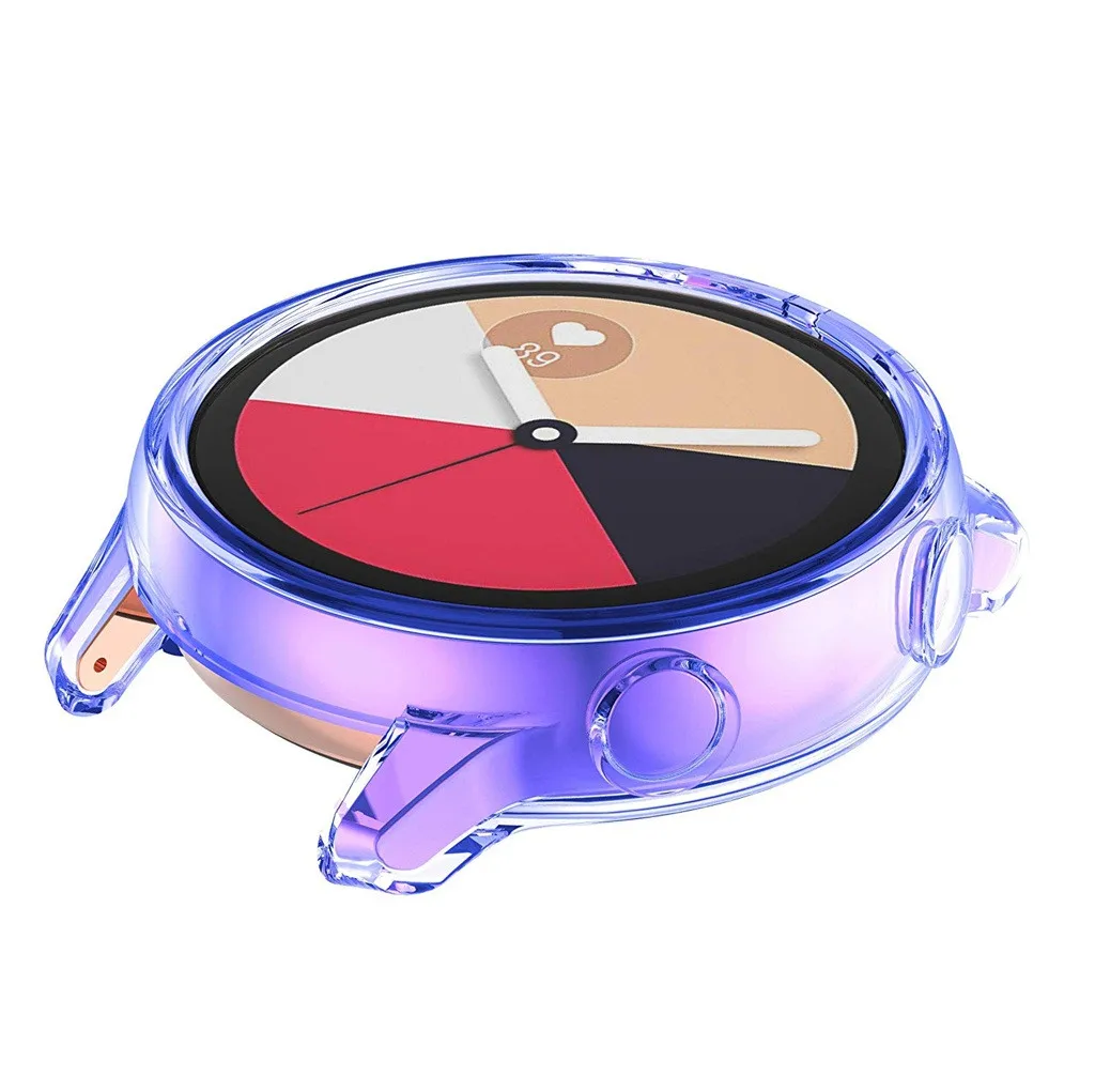 Clear TPU Protector Watch Case Cover Shell For Samsung Galaxy Watch Active 40mm