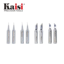 kaisi TOP 2 IN 1 Soldering Iron Tip Lead-free For Solder Station Tools Iron Welding Tips 900M-T-I/ 900M-T-IS/ 900M-T-K lson k mouth oxygen free copper soldering iron tips silver white 2 pcs
