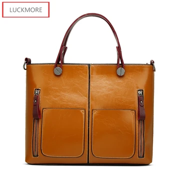 

Hot 2016 Real Genuine Leather Bags Women Handbag Fashion Designer Bag Brand High Quality Ladies Messenger Leather Shoulder Bag