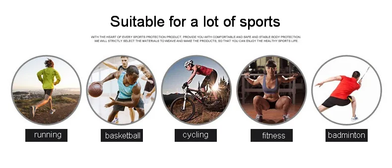 AOLIKES 1 шт., для спорта на открытом воздухе, наколенник, поддерживающий протектор, регулируемый наколенник под давлением для велоспорта, баскетбола, горного велосипеда, фитнеса