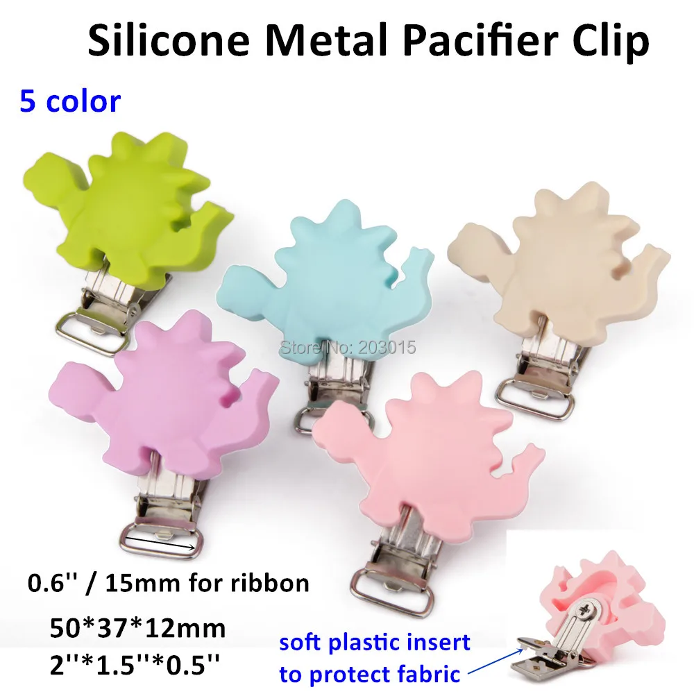 Titular de Corrente Livre Silicone Bebê Chupeta Manequim Mordedor Clipes Faça Você Mesmo Soother Enfermagem Dentição Acessórios Grau Alimentício 5 Pçs Bpa 13 manequim mordedor titular de corrente clipes diy