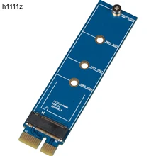 PCI-E на M.2 NVME SSD адаптер NVMe к PCI-E 3,0X1 полный Скорость преобразование карты Riser м соединитель в форме ключа Поддержка 2230 2242 2260 2280 SSD