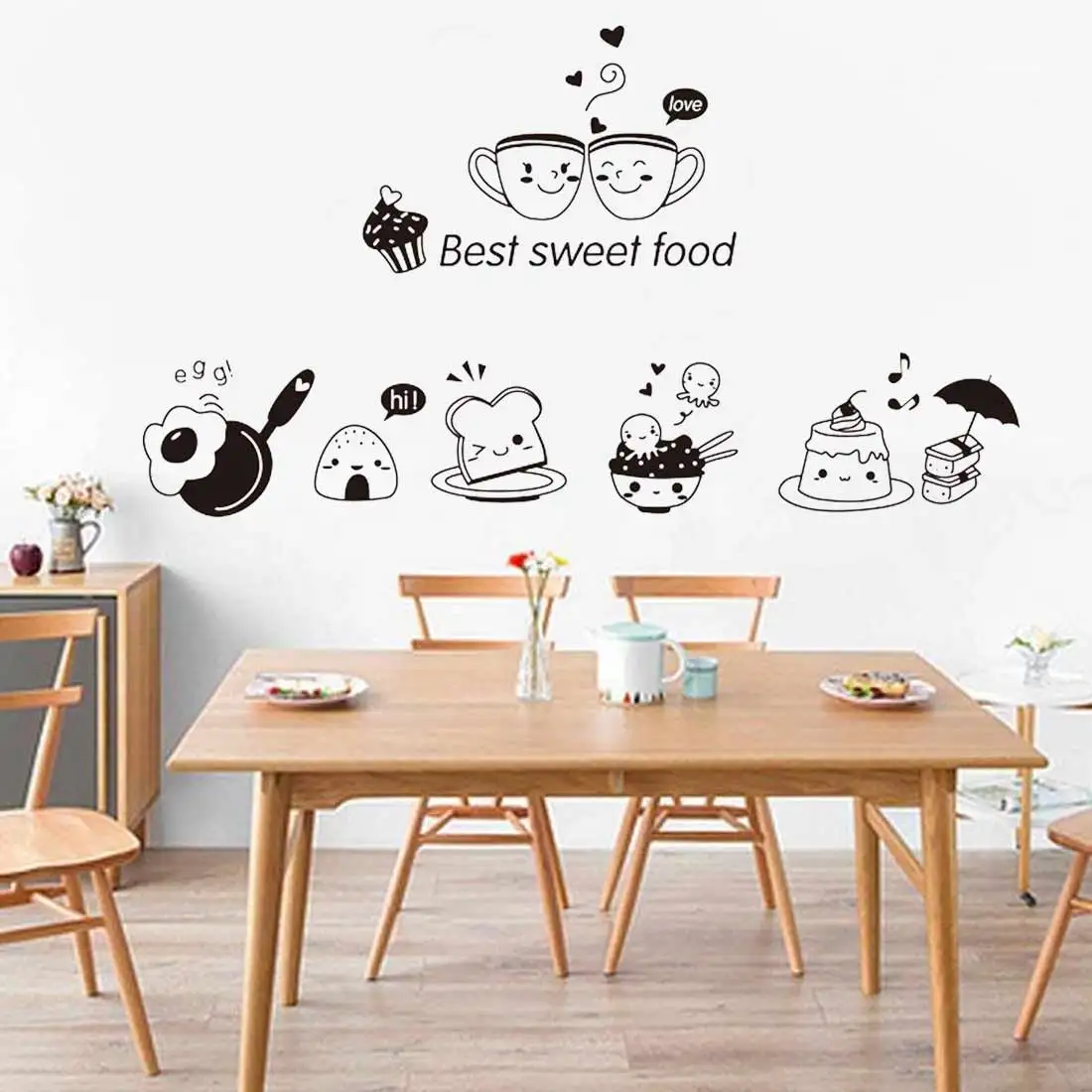 Cuisine Coffee Vinyl Stickers Kitchen Wall Sticker poster house Decoration Accessories Mural Decor Wallpaper Wall Stickers Cuisine Coffee Vinyl Stickers Kitchen Wall Sticker poster house Decoration Accessories Mural Decor Wallpaper Wall Stickers