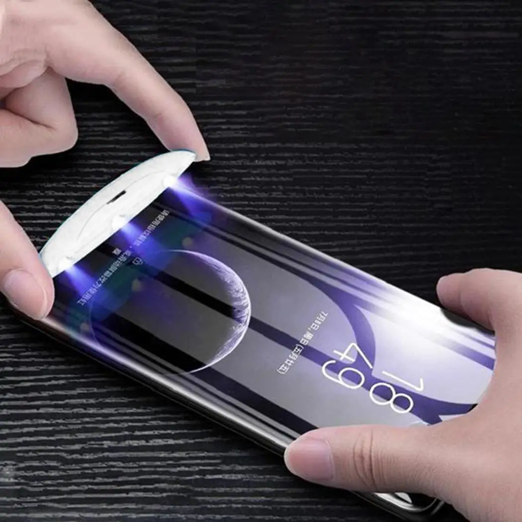Полностью изогнутая поверхность закаленная пленка для Huawi P30 Pro мобильный телефон спереди защита экрана УФ жидкая 3D закаленная стеклянная пленка для телефона
