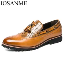 Дизайнерские мужские кожаные туфли с кисточками; итальянская мужская обувь из змеиной кожи; модельные туфли без застежки; мужские оксфорды на плоской подошве в деловом стиле