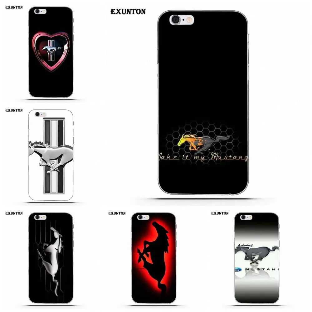

TPU Best Cases For Apple iPhone 4 4S 5 5C SE 6 6S 7 8 Plus X For Apple iPhone 4 4S 5 5C SE 6 6S 7 8 Plus X Ford Mustang Logo