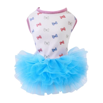 

Pet Dog Clothes Cute Dog Tutu Dress for Girls Pet Lace Princess Dress Summer Dog Mesh Skirt Puppy Clothing Chihuahua Yorkie