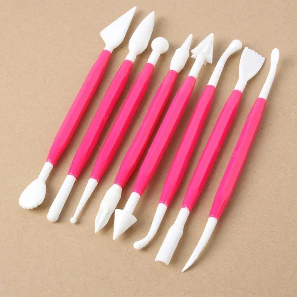16 Patterns Fondant Cake Decorating Flower Modelling Tools
