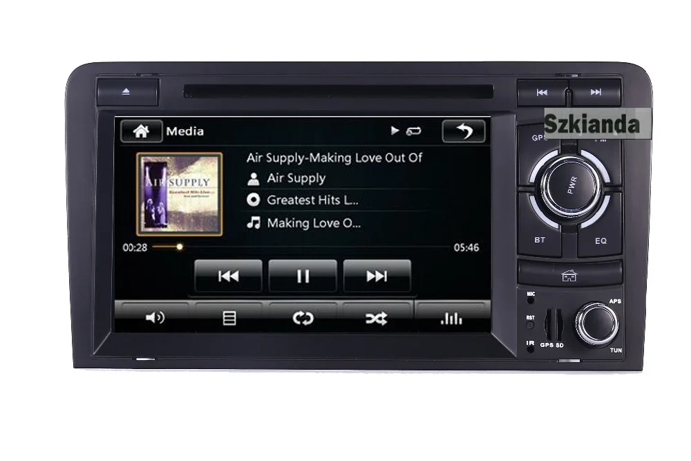 2DIN автомобильный DVD gps для Audi A3 S3 2002-2011 Canbus радио gps Bluetooth 1080P 3g USB хост Ipod карта