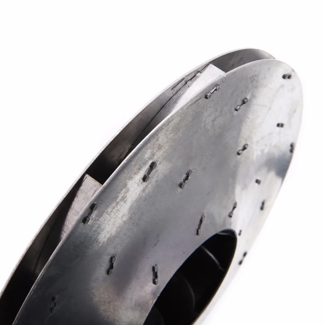 1pc Aluminum Silver Vacuum Cleaner Motor Fan Blade 8mm Hole Wind Wheel Impeller Part Diameter 112mm