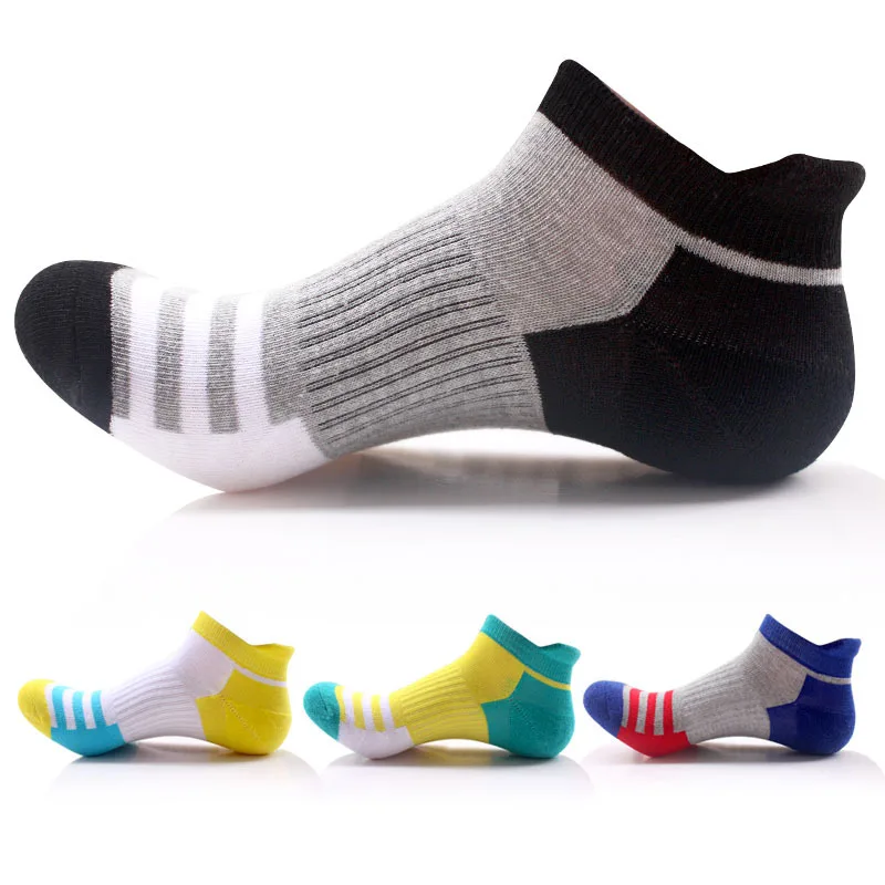 

20 pairs / lot! men's Running socks Cotton basketball socks Outdoor Hiking Climbing Cycling socks Golf Tennis yoga sports socks