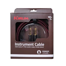 Irlin высокое качество анти-помехи 3 м/6 м кабель электрогитара линия бас линия инструмент кабель медный