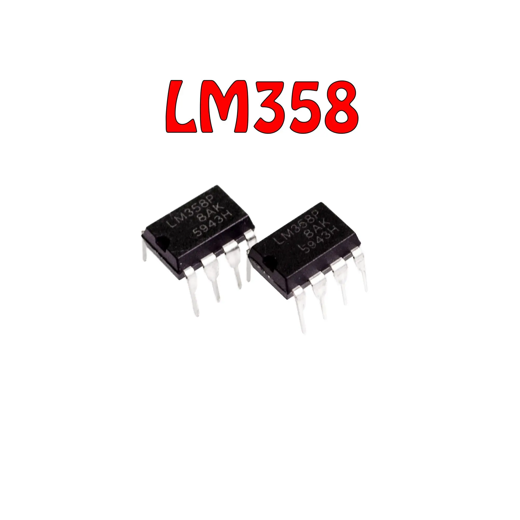 

10pcs/lot electronics ICs chips LM358N lm358 358 Linear Instrumentation Buffer Operational Amplifier 1.1MHZ DIP8