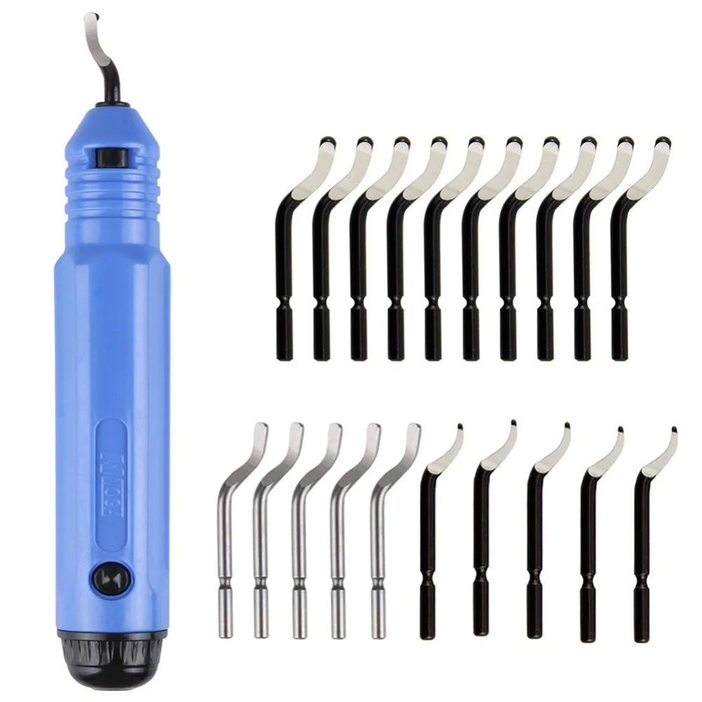

Professional 1 Set Burr Trimming Knife NB1100 Handheld Portable Edge Scraper Deburring Cutter Removing Tools + 20PCS Extra Blade