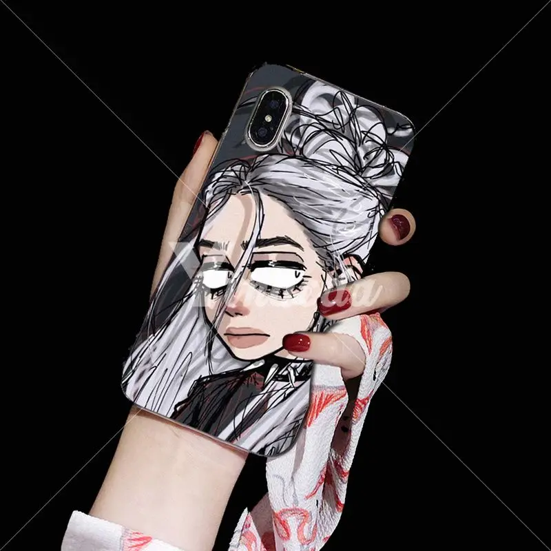 Yinuoda Billie Eilish 13 девушка клиент высокое качество чехол для телефона для Apple iPhone 8 7 6 6S Plus X XS MAX 5 5S SE XR Чехол для мобильного телефона s