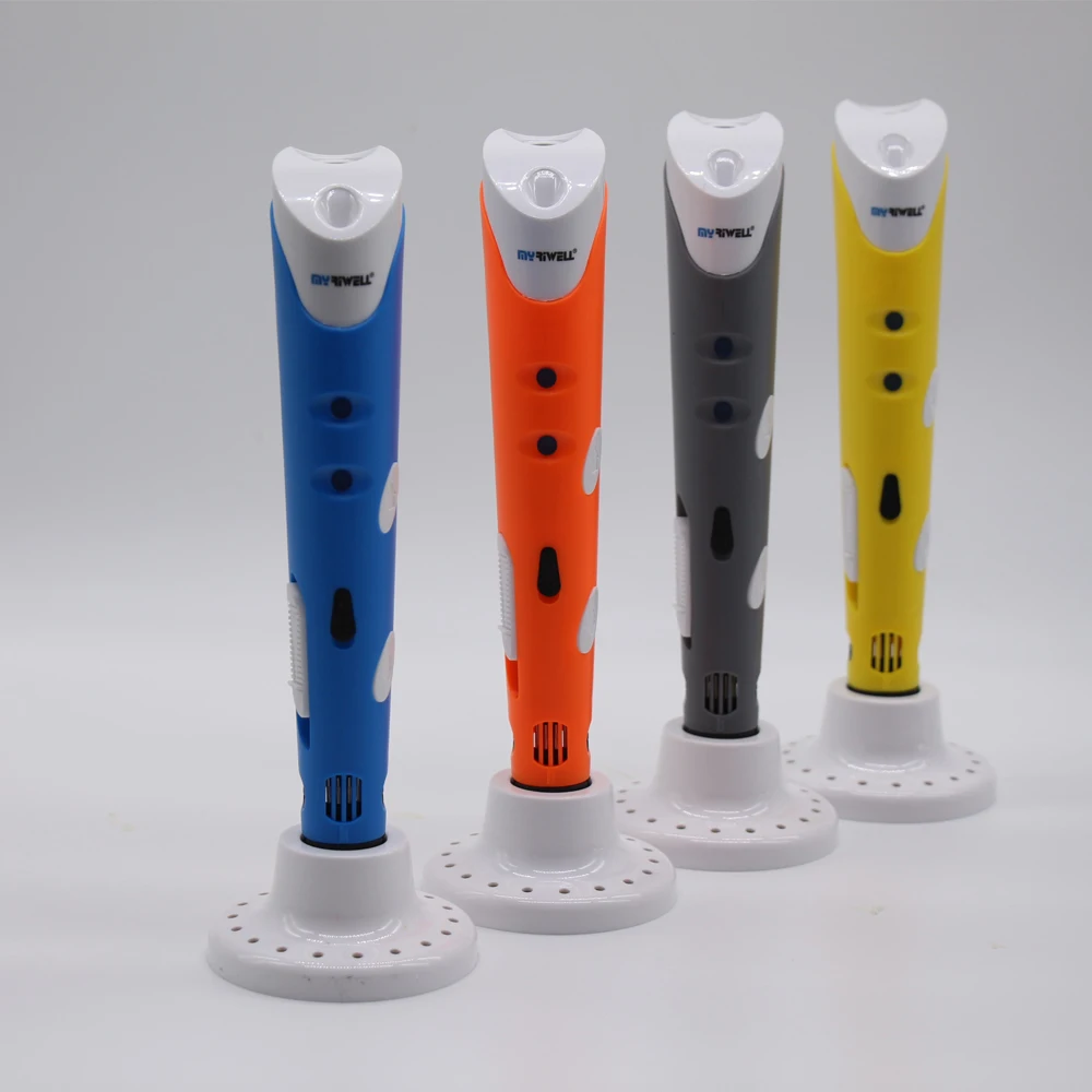 Myriwell 3d печать pen1.75 мм ABS Смарт 3D Ручка для рисования+ нить+ адаптер креативный подарок для детей дизайн живопись