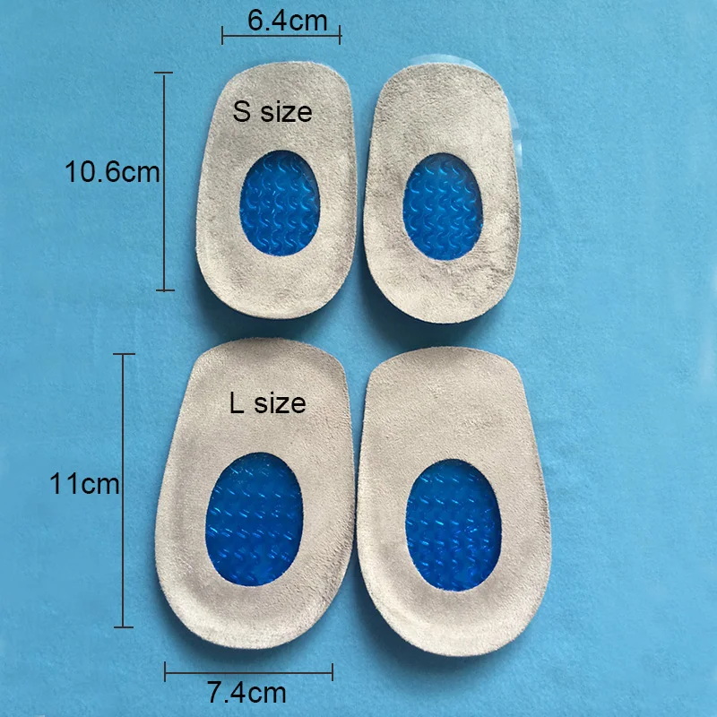 Мягкий Силиконовый гель Подушка для ног пятки половинные стельки обувной колодки увеличивающие подушечки для туфель ортопедические стельки ортопедии ногу уход P0031