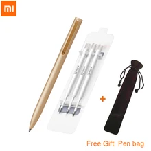 Оригинальная металлическая ручка Xiaomi с оригинальными чернилами
