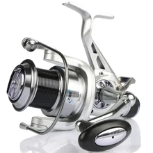 Goture Sea Spinning Fishing Reel Long Casting Double Brakes System Metal Reel Size 5000 6000