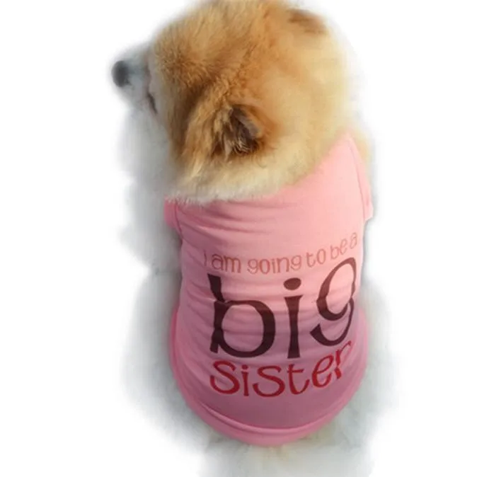 

Cute Dog Vests Summer Pet Puppy Small Dog Cat Pet Clothes Vest T Shirt Apparel Bluza Ubranko Dla Dog Kubus
