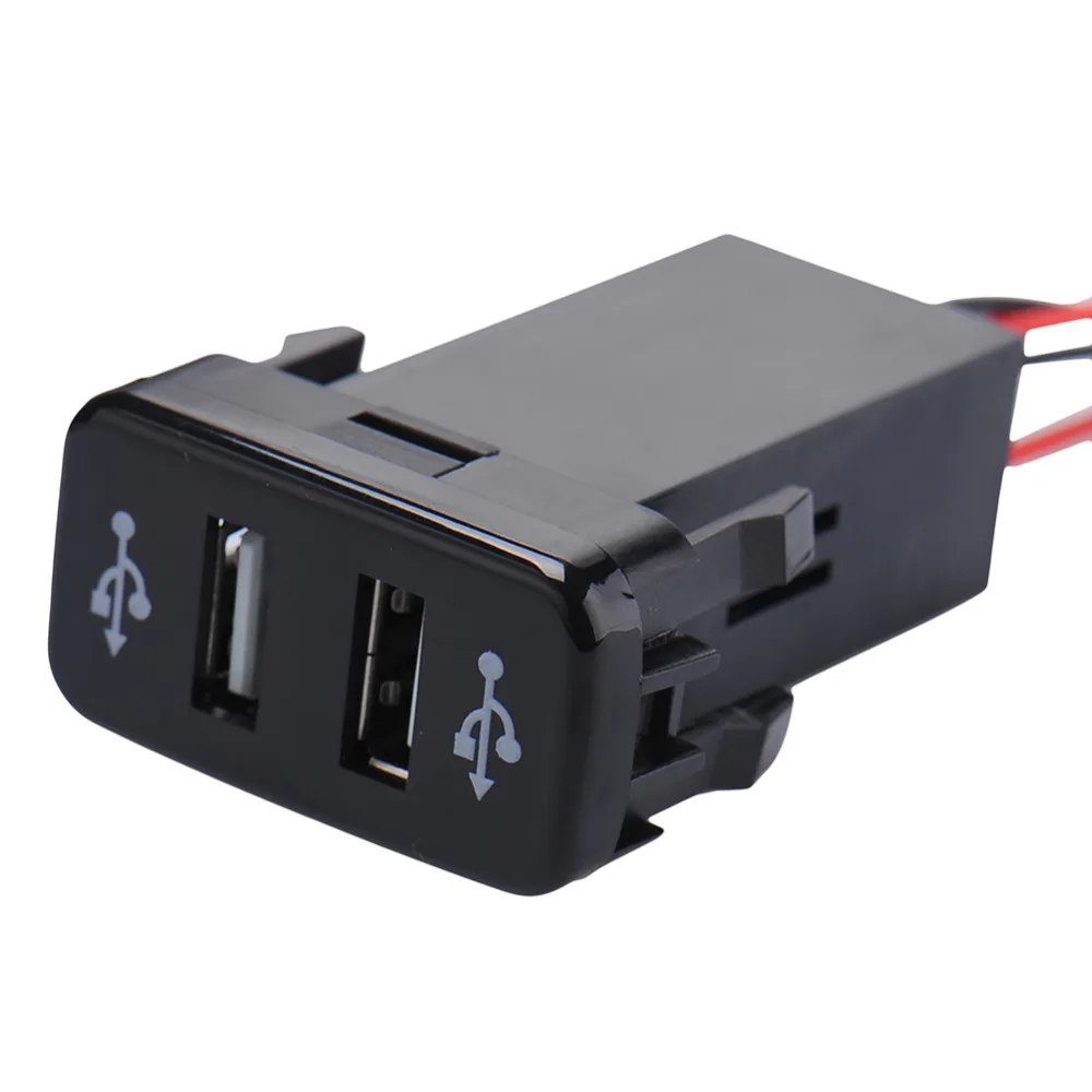 Professional Original Car Dual USB Charger 2.1 1 Amps 5V,only for