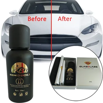 

Car Care Oxidation Liquid Ceramic Coat Super Hydrophobic Glass Coating Set 2X30ML 10H accessoires for volvo for toyota for bmw
