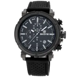 Reloj Hombre 2019 SKONE Мода хронограф спортивные мужские часы лучший бренд класса люкс Военная Униформа кварцевые часы Relogio Masculino