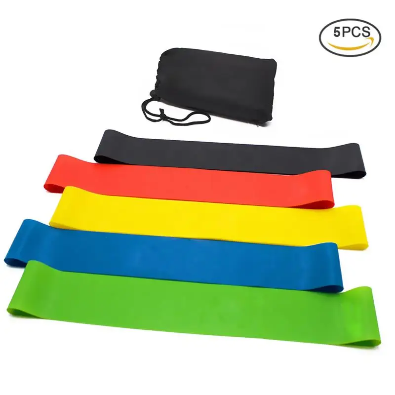 RUNACC Latex Resistance Bands Durable Workout Loops Portable Training Stretch Bands Different