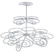 Подставка для кексов, круглые, складные, вечерние, для дня рождения, свадеб, душевых и вечеринок, креативный, для дома, прозрачный, демонстрационный держатель, дерево