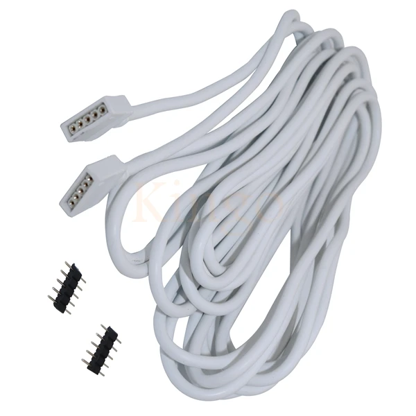 

5 pin female Extension Cable Line 50cm 1M 2M 3M 5M for RGBW RGBWW LED Strip 5050 5pin extend Wire connector adaptor