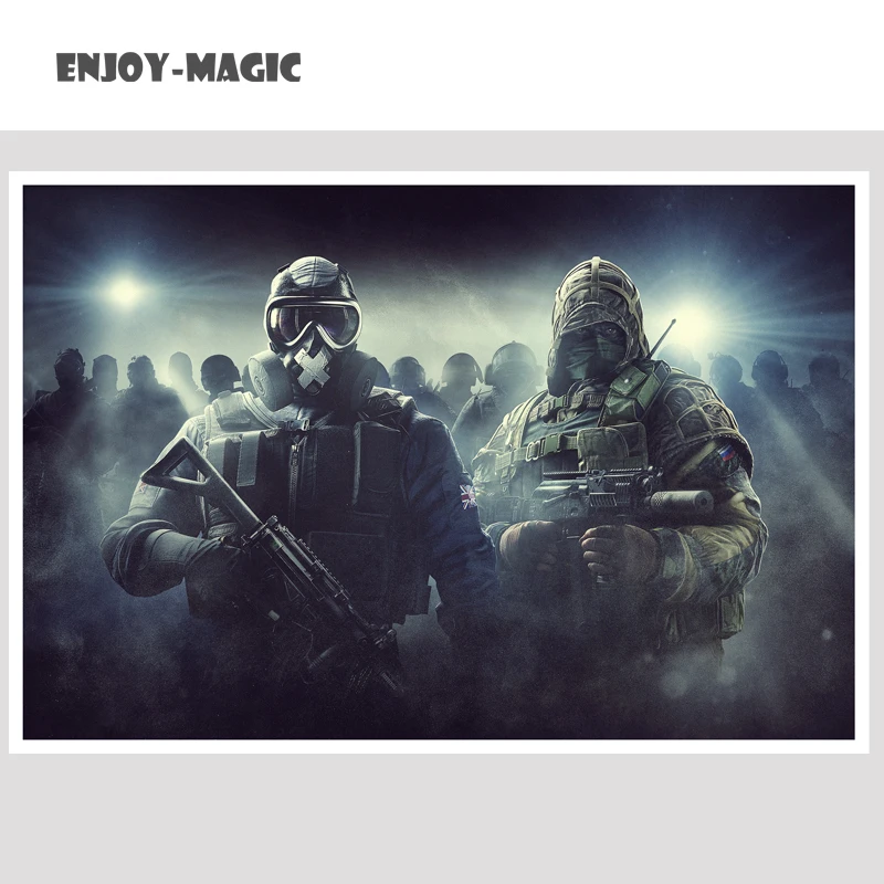

Home Wall Canvas Painting Rainbow Six Siege Panel Wall Art Canvas Painting Print Oil Wall Decor Modern Art Oil Painting Siege